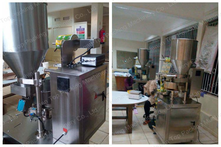 Tea packing machine sold to Kenya