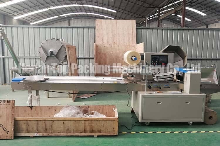 Th-600 pillow type packing machine before in case
